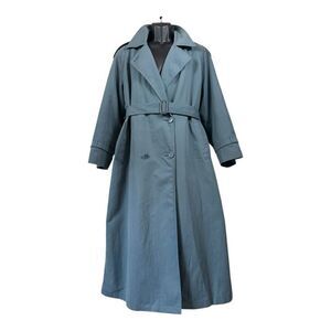 Vintage 80s London Fog Floral-Lined Thinsulate Trench Coat Wn Size12 Reg